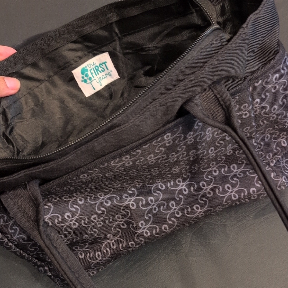 My First Years Black Baby Bag